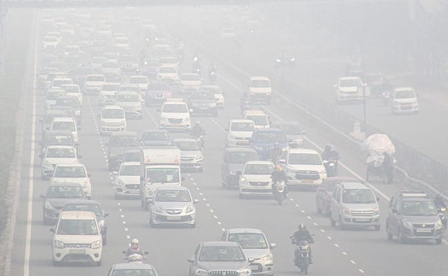 Visuals from Sindhu border of fog on Friday