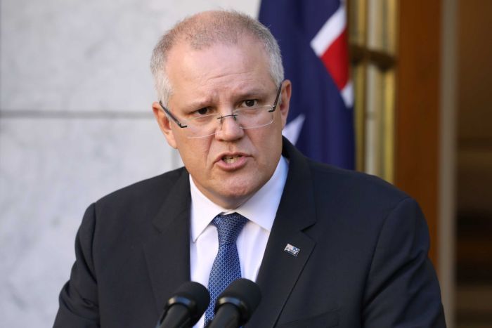 Australian Prime Minister Scott Morrison