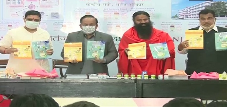 Yog Guru Ramdev releases scientific research paper on 'the first evidence-based medicine 'Coronil'