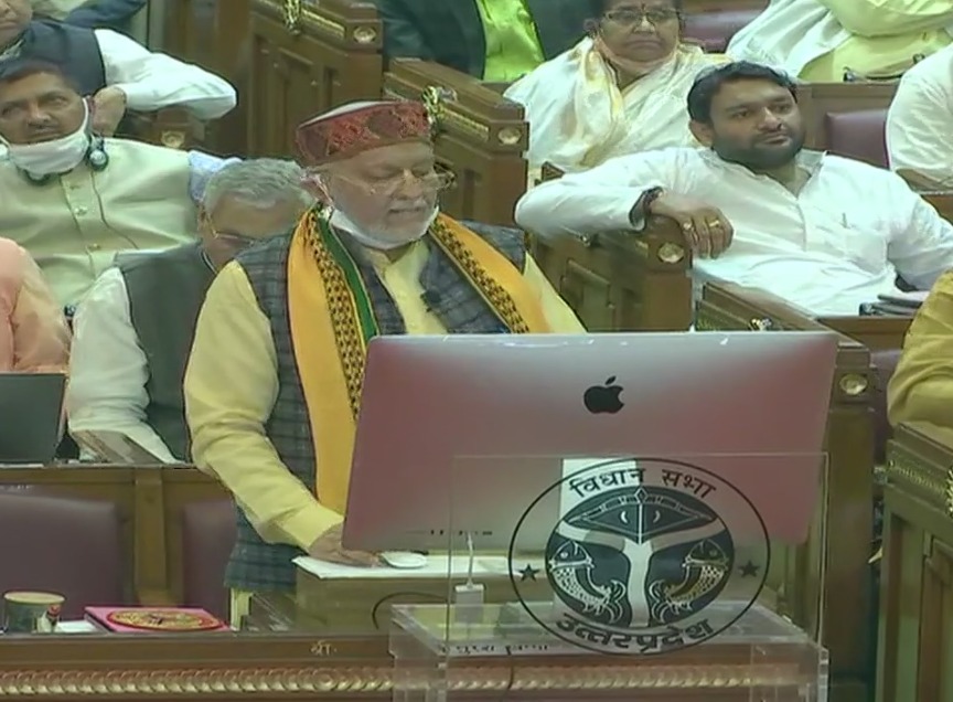 Finance Minister Suresh Khanna presents Budget