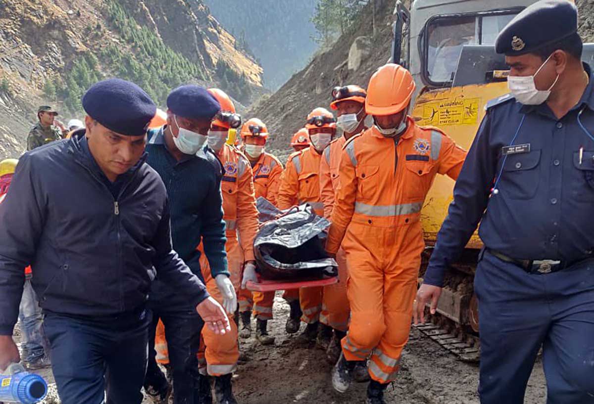 Uttarakhand glacial burst