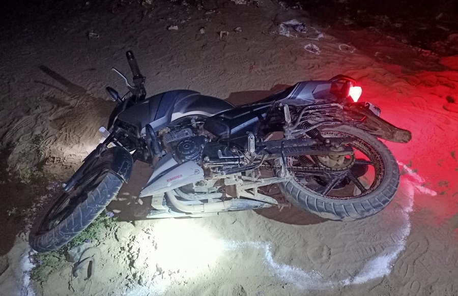 Bike including  weapons recovered from criminals