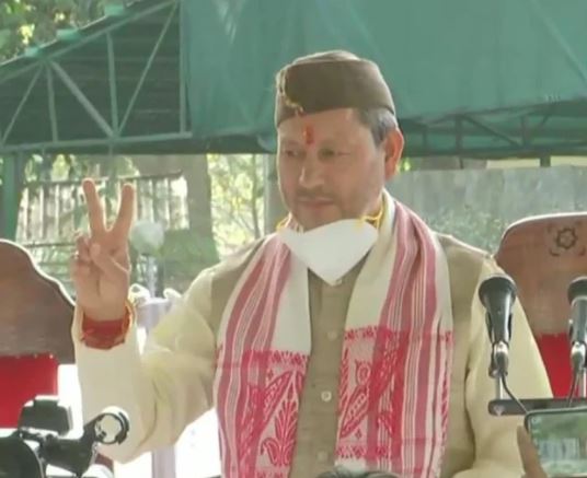 Tirath Singh Rawat takes oath as Chief Minister of Uttarakhand