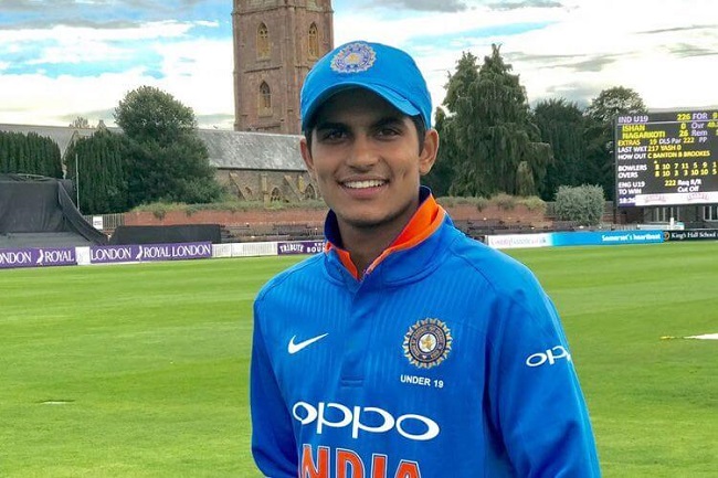 Batsman Shubman Gill  (File Photo)