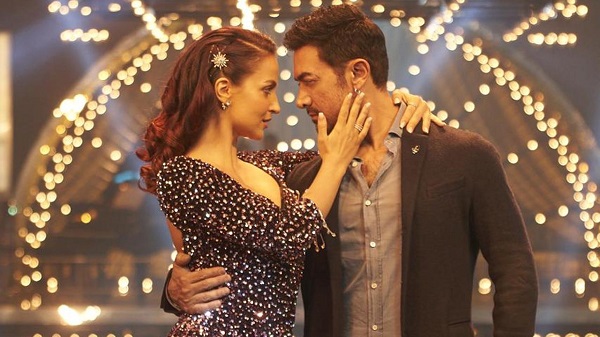 Aamir Khan and Elli AvrRam