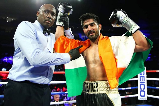 India's boxing superstar Vijender Singh