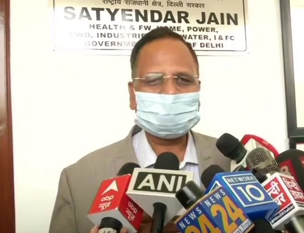 Delhi Home Minister Satyendra Jain