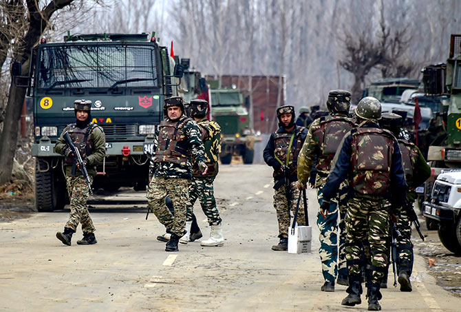 Encounter underway in Shopian (File Photo)