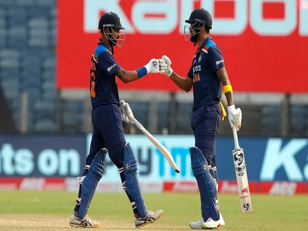 Krunal Pandya and KL Rahul in action (Photo/ BCCI)