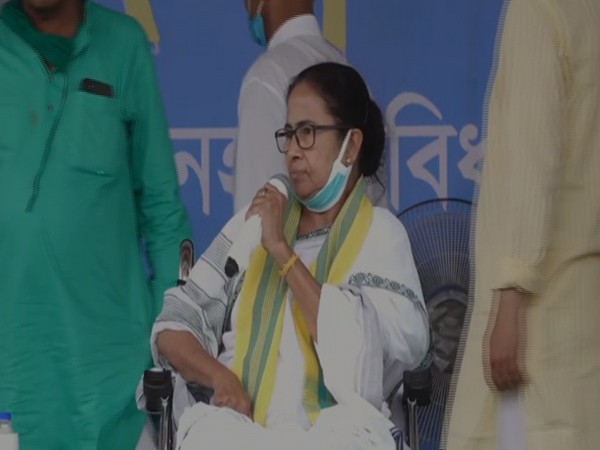 West Bengal Chief Minister Mamata Banerjee speaking in Coochbehar on Friday