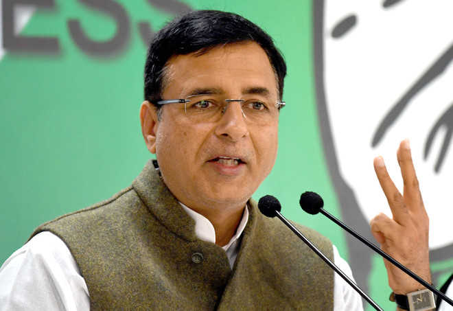 Congress leader Randeep Singh Surjewala