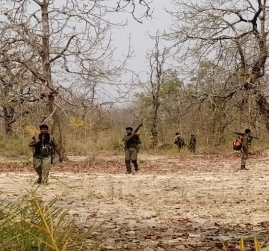 Visuals from the Sukma-Bijapur Naxal attack site