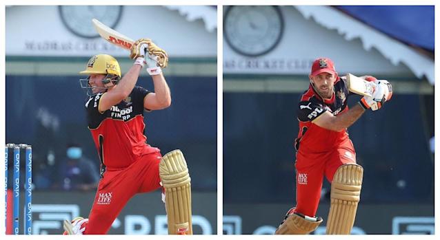 AB de Villiers and Glenn Maxwell