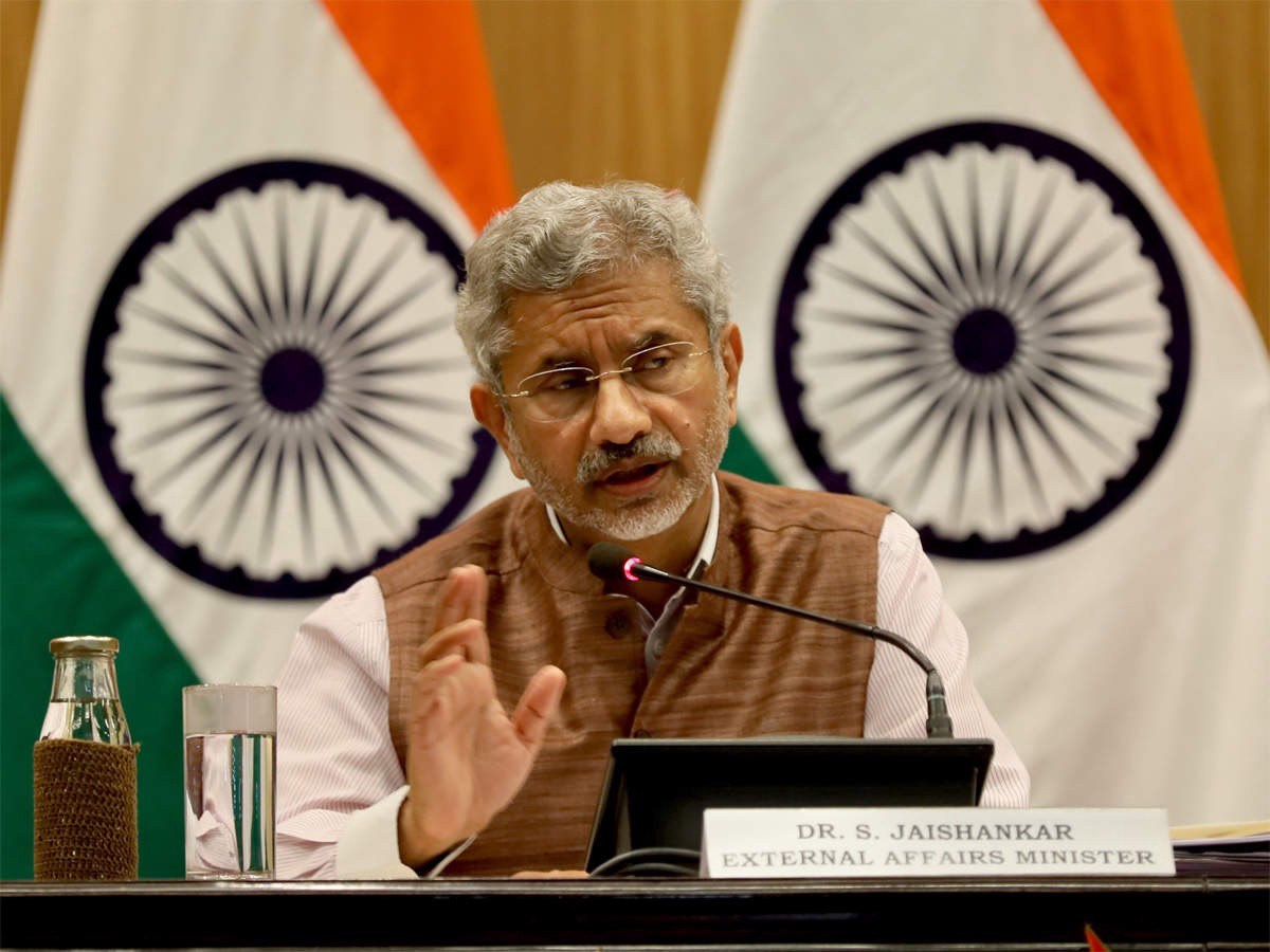 External Affairs Minister S Jaishankar