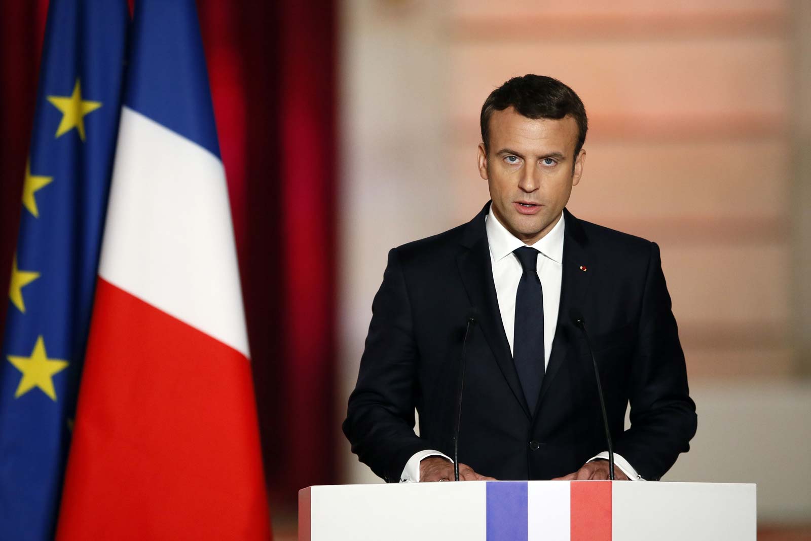 France President Emmanuel Macron