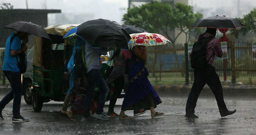 Rain in Delhi