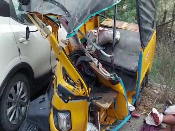 Road mishap in Andhra