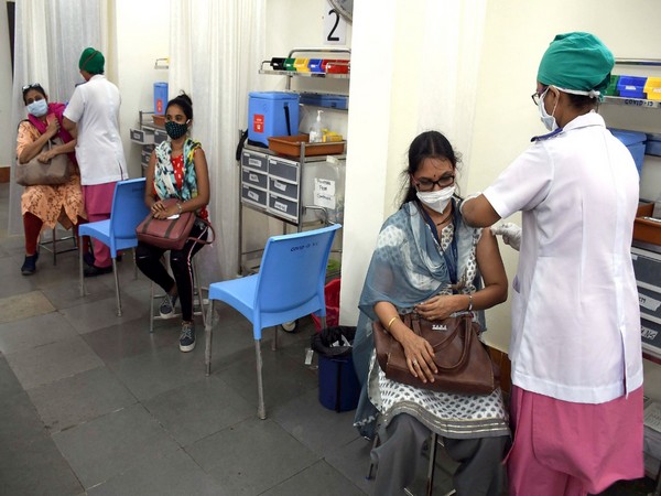 Woman Getting Vaccinated