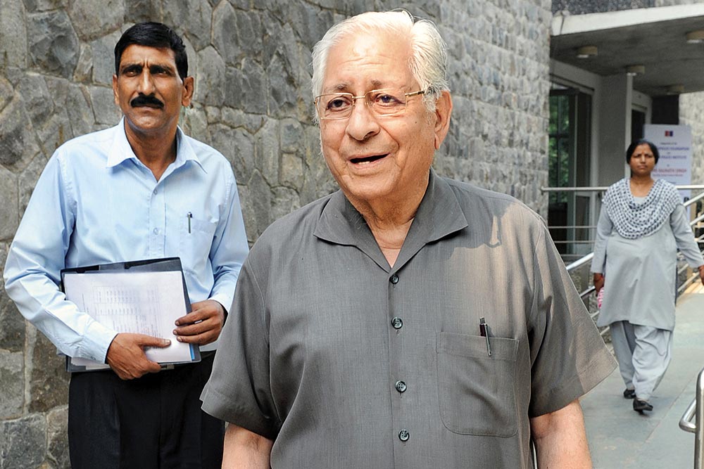 Former Attorney General (AG) and veteran lawyer Soli Sorabjee