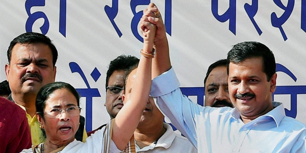 Arvind Kejriwal  and  Mamata Bannerjee