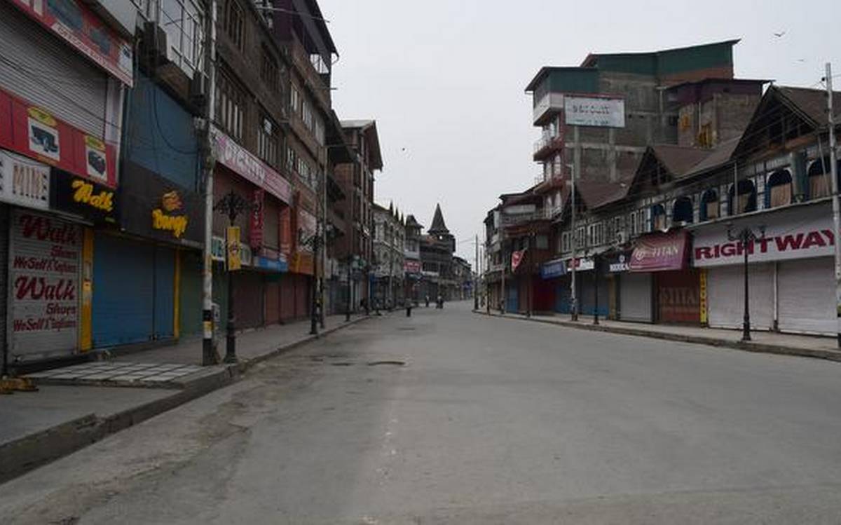 Lockdown in Kashmir