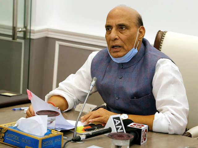 Defence Minister Rajnath Singh