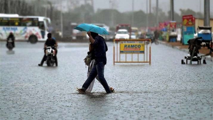 Rajasthan receives rains