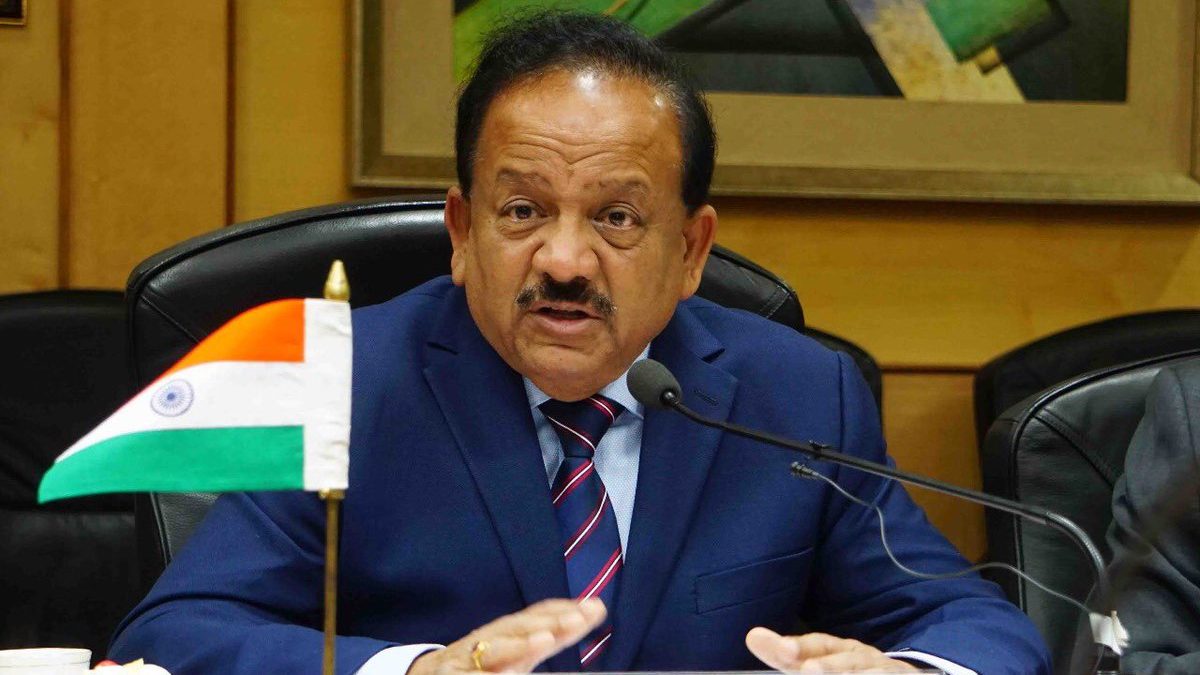 Union Health Minister Dr Harsh Vardhan