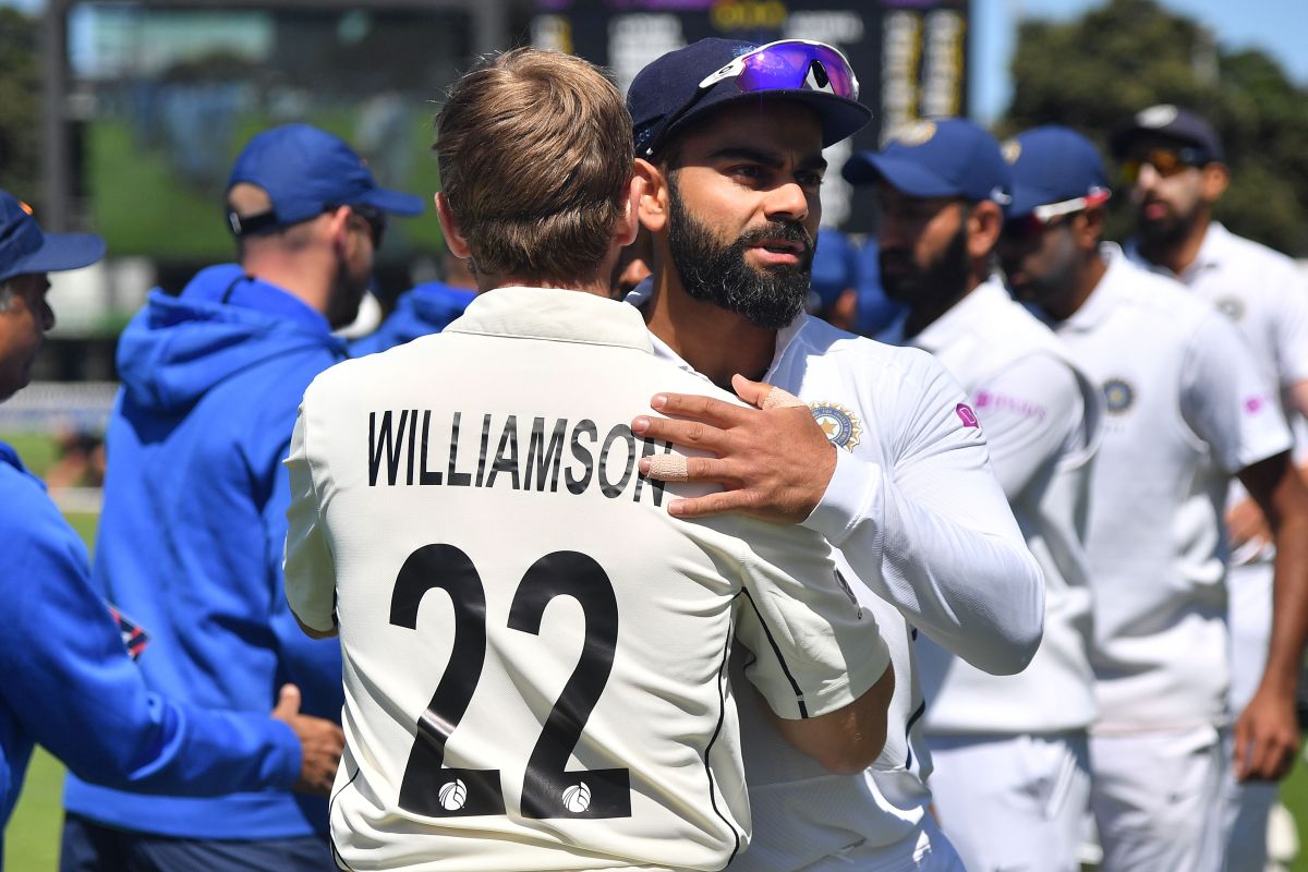 Kane Williamson and  Virat Kohli