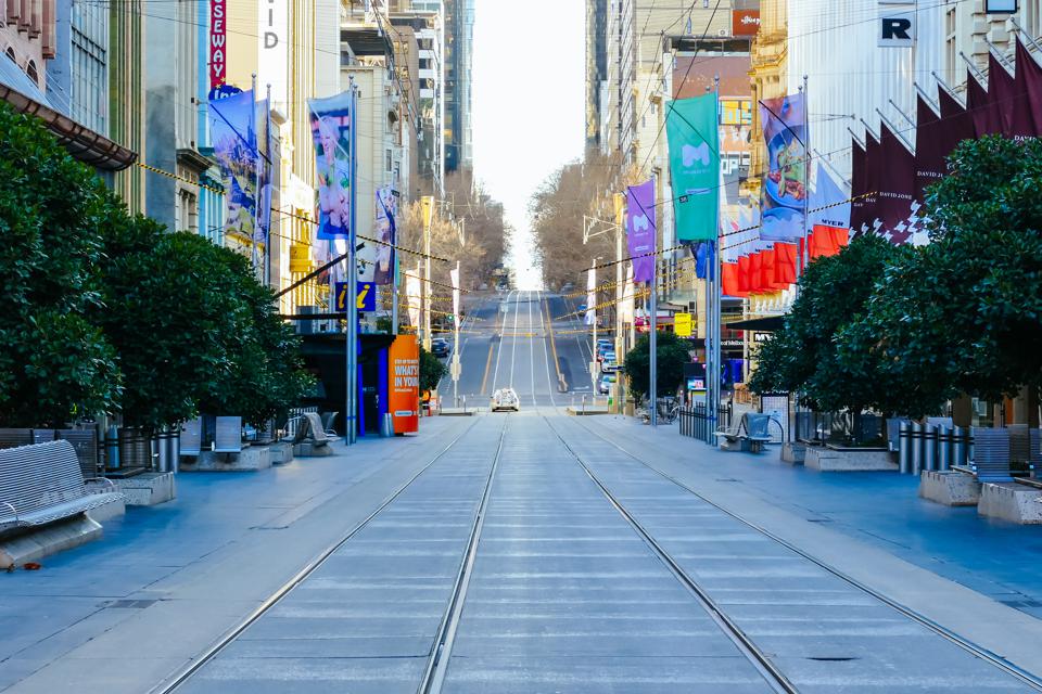 Lockdown in Melbourne