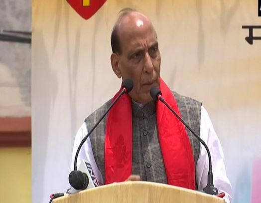 Defence Minister Rajnath Singh