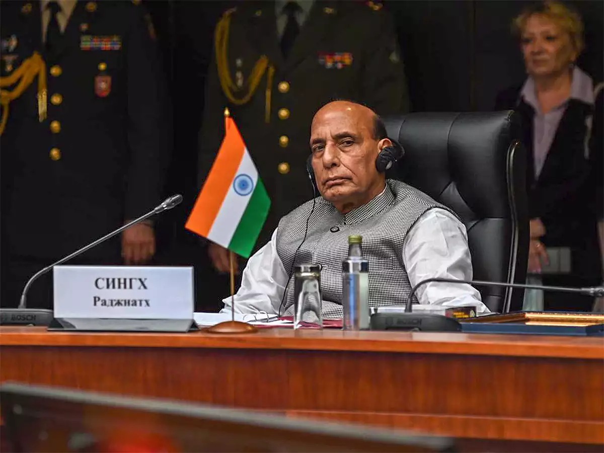 Defence Minister Rajnath Singh