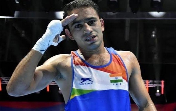 Pugilist Amit Panghal