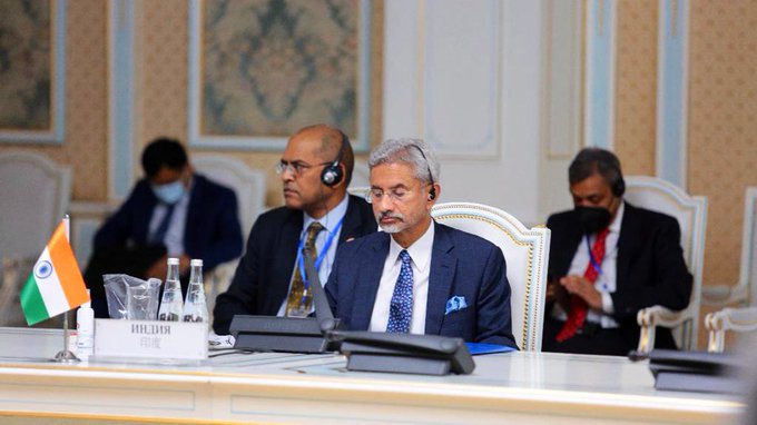 External Affairs Minister S Jaishankar  at Shanghai Cooperation Organisation