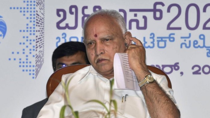 Chief Minister BS Yediyurappa