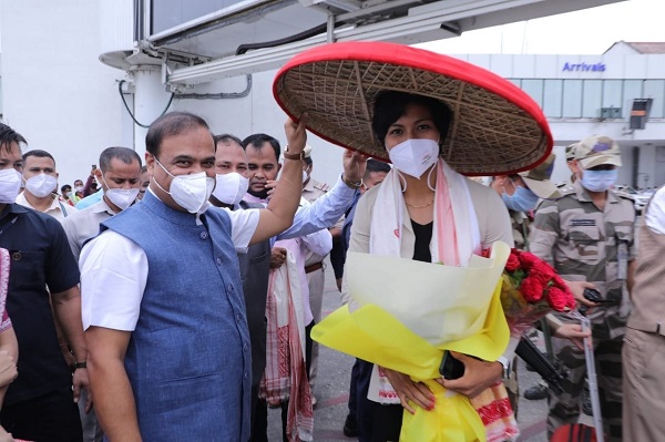 Olympic medalist Lovlina Borgohain receives grand welcome