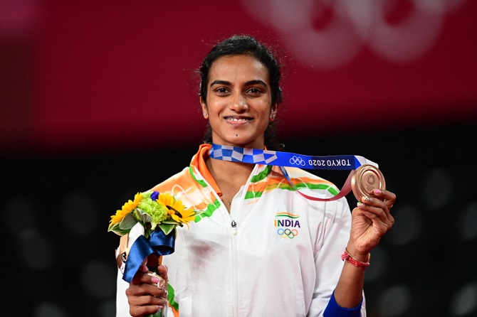 Tokyo Olympics bronze medallist PV Sindhu (File Photo)