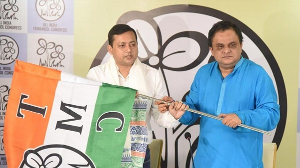 BJP MLA Tanmoy Ghosh joins Trinamool Congress