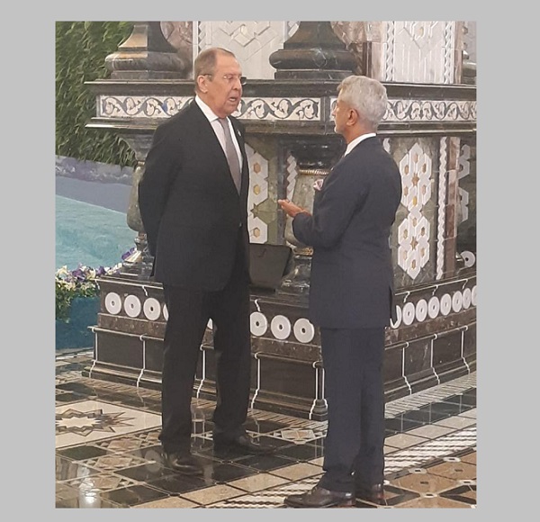 Jaishankar meets Russian counterpart Lavrov