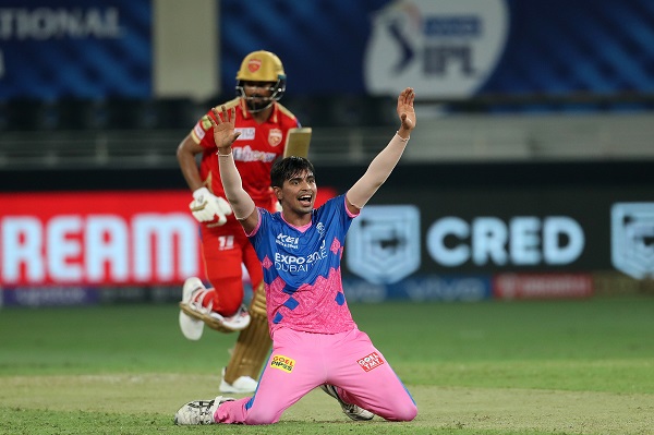 Rajasthan Royals pacer Kartik Tyagi