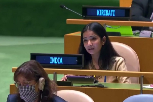 First Secretary, Sneha Dubey at UNGA