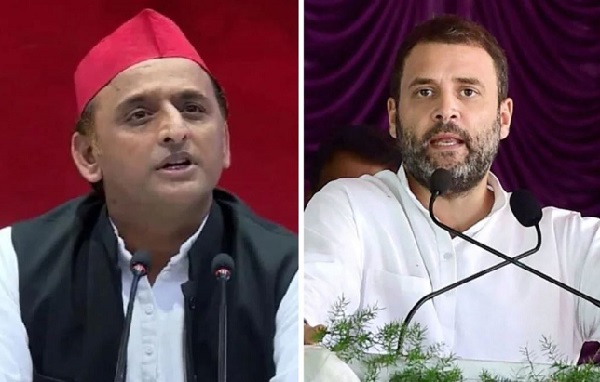 Akhilesh Yadav and Rahul Gandhi extends support to Bharat Bandh (File Photo)