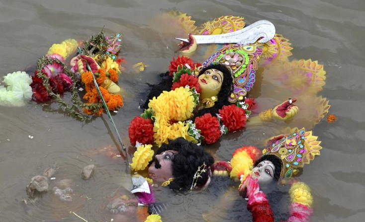 Idol immersion at public places can attract a fine of Rs 50,000 (File Photo)