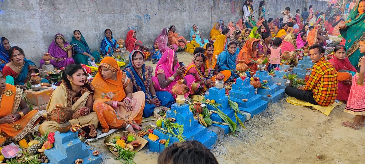 छठ महापर्व पर उमड़ा आस्था का सैलाब