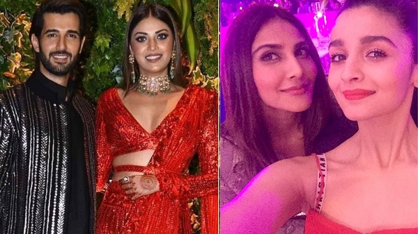 Alia Bhatt, Vaani Kapoor at Anushka Ranjan, Aditya Seal's Sangeet ceremony