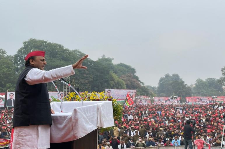 Samajwadi Party president Akhilesh Yadav