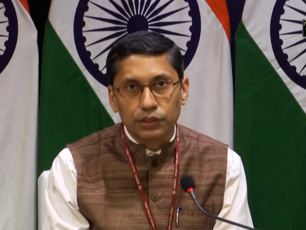 Ministry of External Affairs (MEA) spokesperson Arindam Bagchi