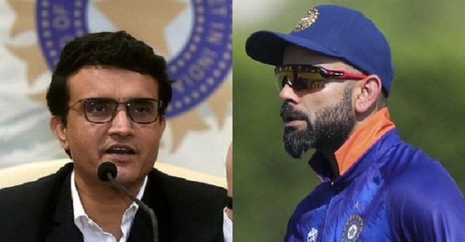 Sourav Ganguly and Virat Kohli (File Photo)