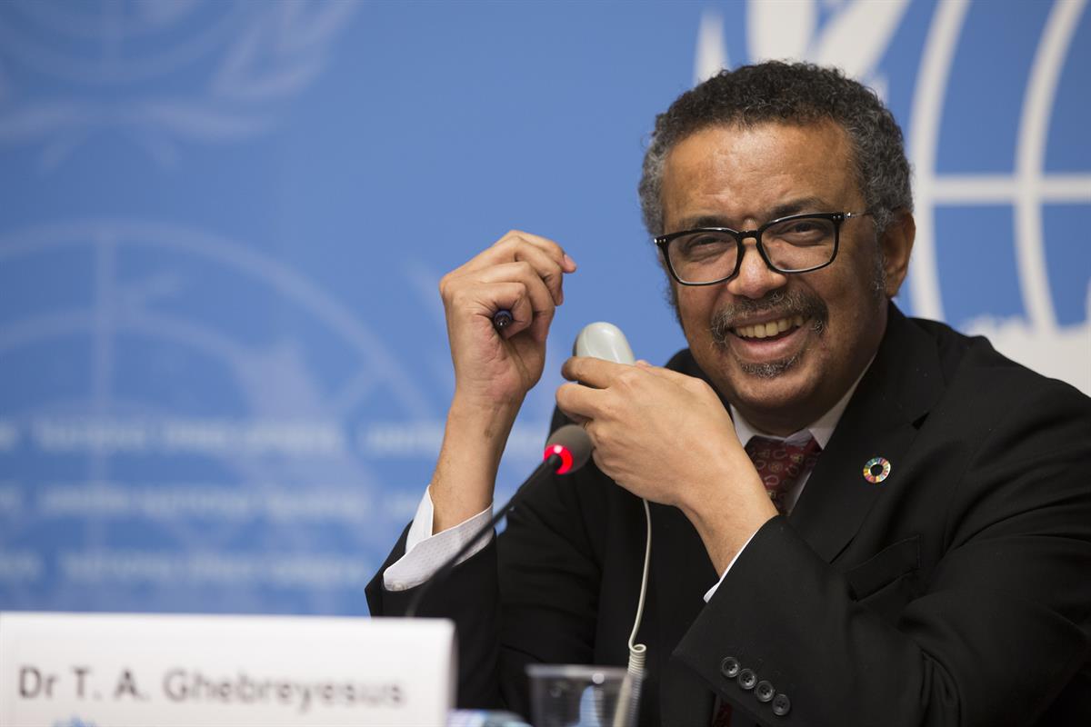 Director-General of the World Health Organization (WHO) Tedros Adhanom Ghebreyesus