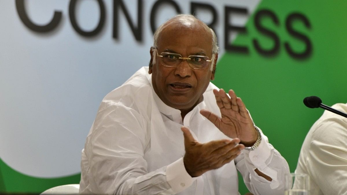 Congress leader Mallikarjun Kharge